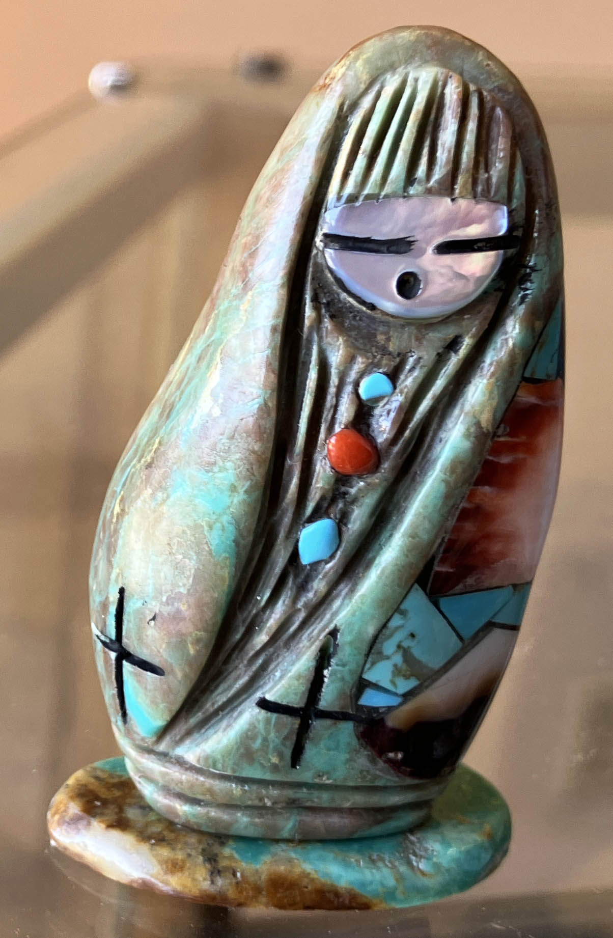 Chad Quandalacey | Zuni Maidens Fetish | Penfield Gallery of Indian Arts | Albuquerque, New Mexico